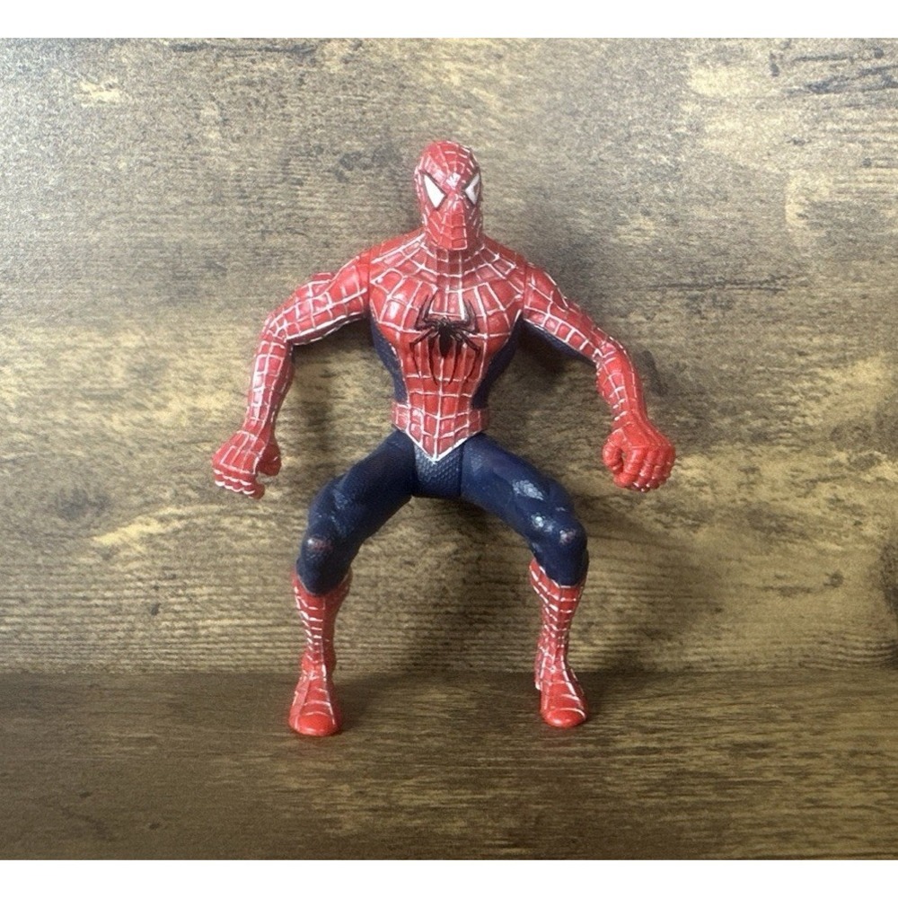 Rare Spider-man 2 movie Bump & Go Wave Rider 2004 Toy Biz Action Figure Marvel